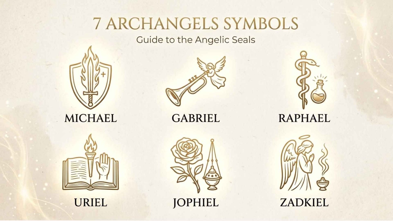 7 archangels symbols