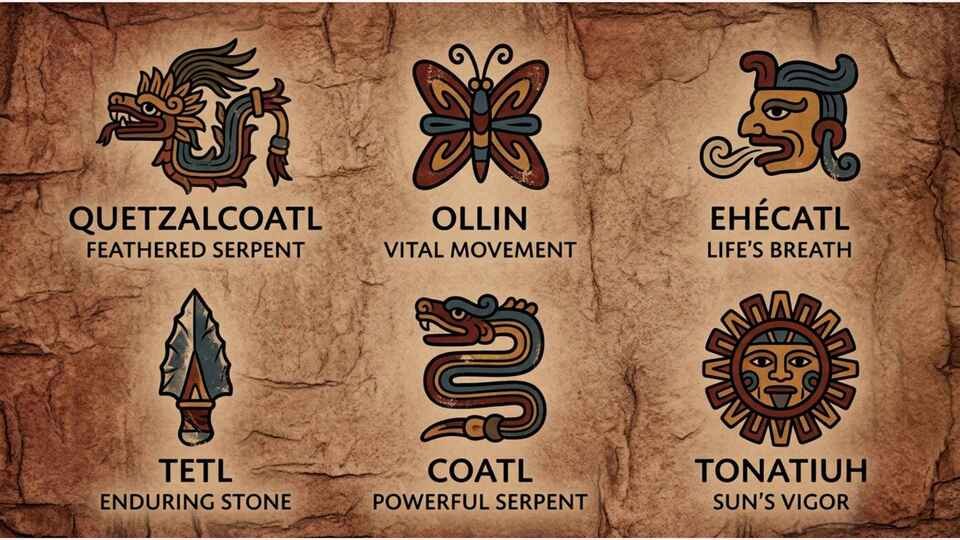 aztec symbols for war