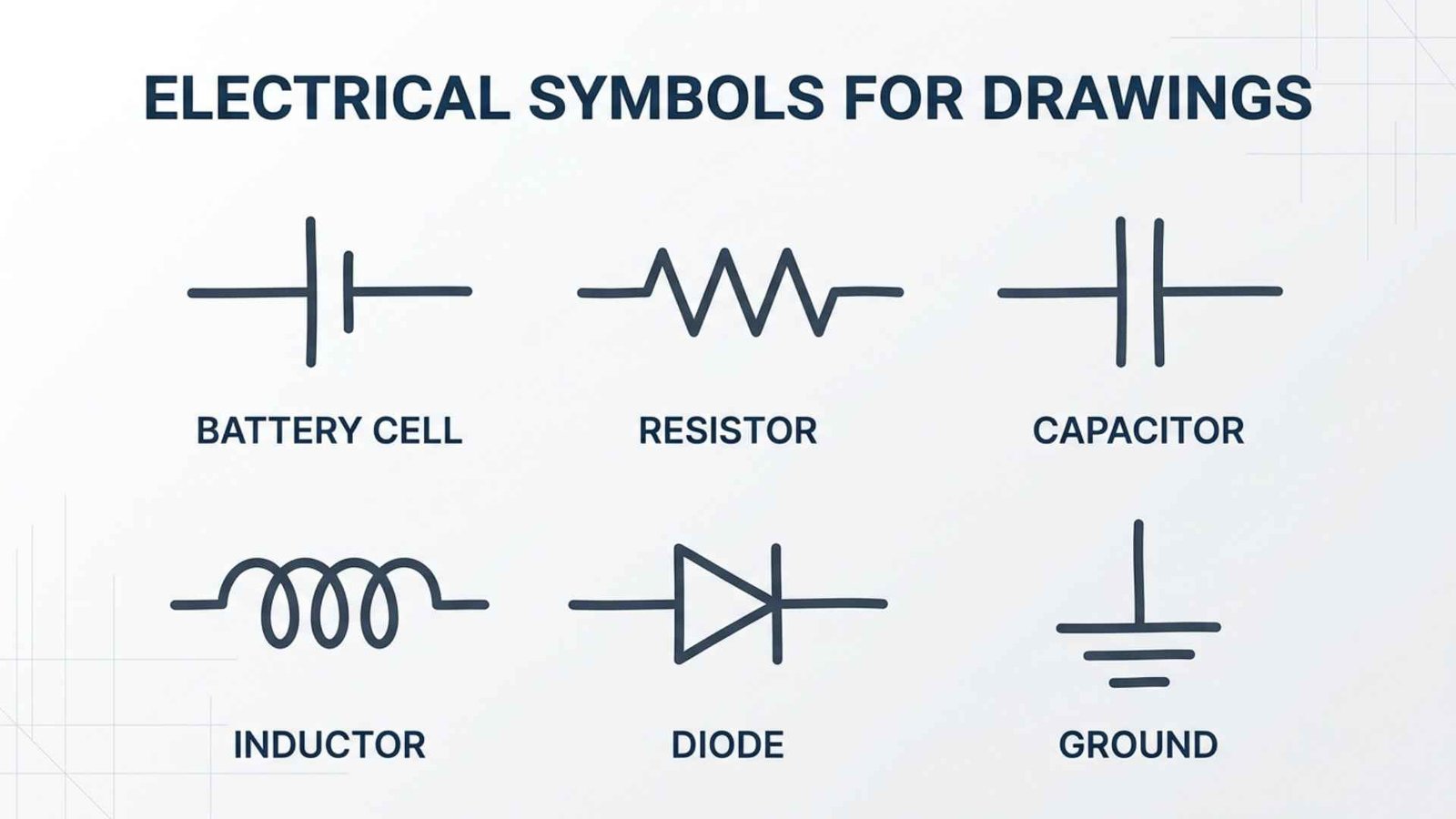 electrical symbols for drawings