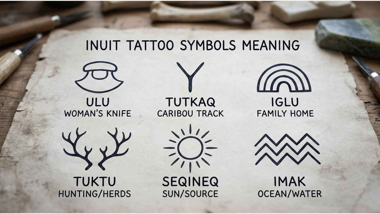 inuit tattoo symbols meaning