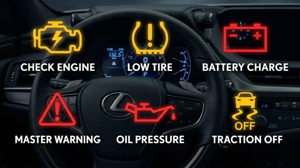 Lexus Dashboard Symbols: Complete Guide to Warning Lights and Indicators