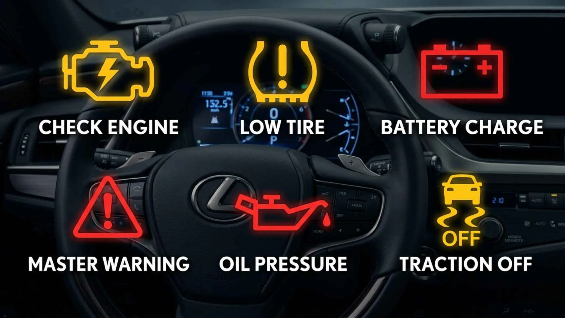 lexus dashboard symbols and meanings
