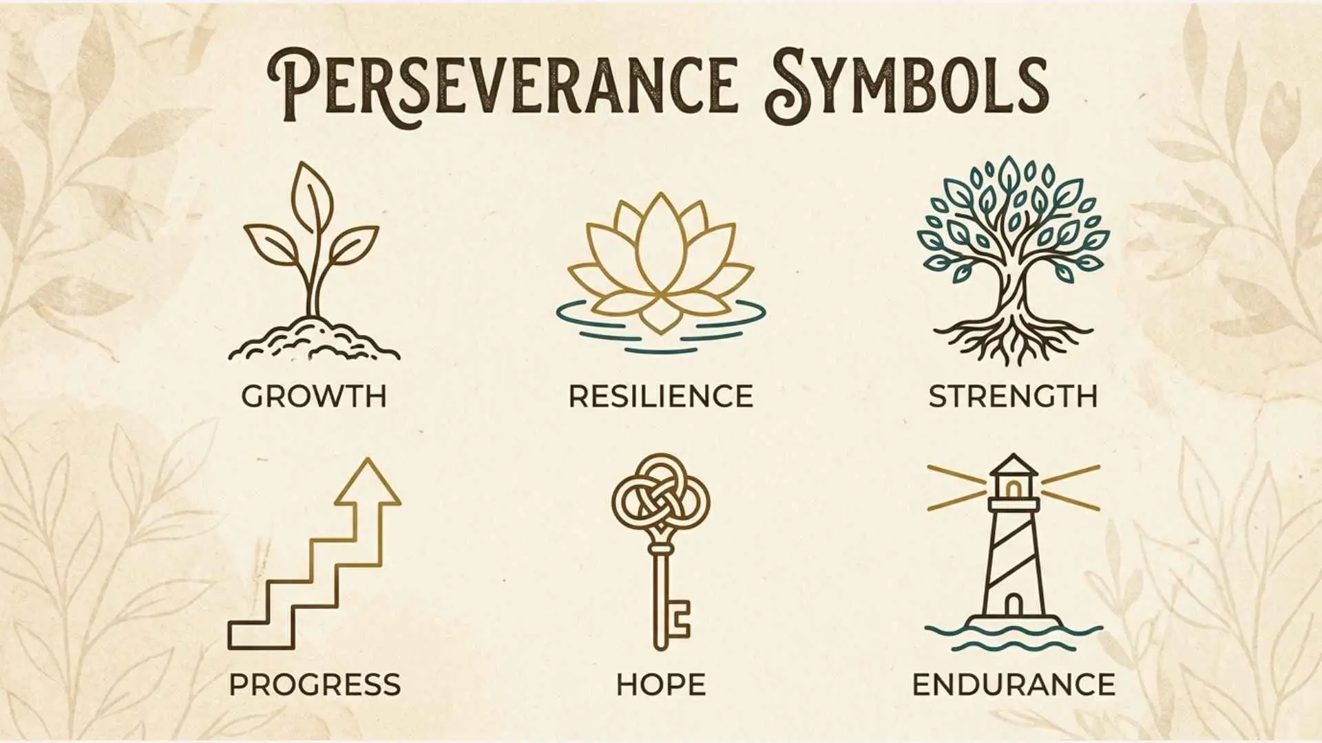 perseverance symbols