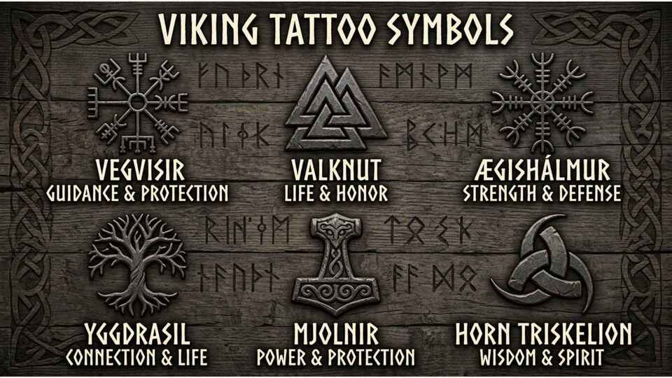 viking tattoo symbols
