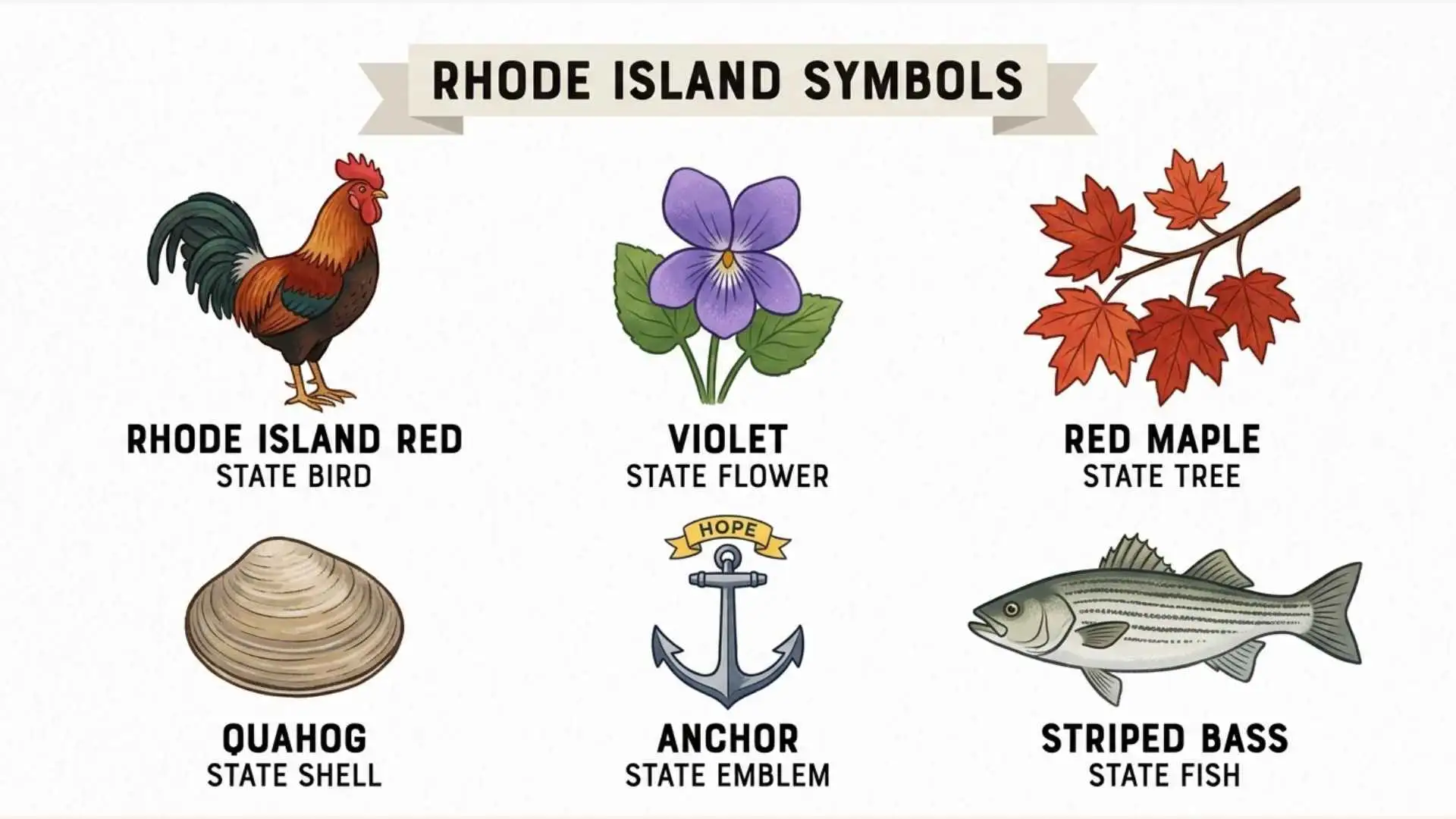 rhode island symbols